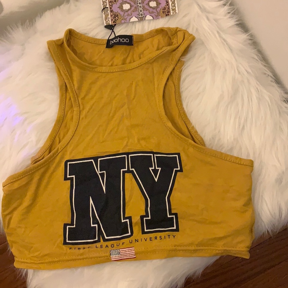 NY crop top